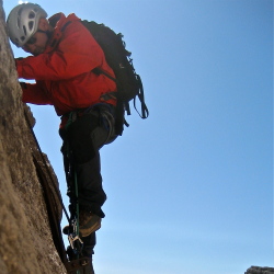Passaggio verticale sulle Bocchette scala metallica sulle bocchette